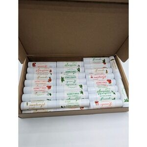 LOT Dunzy 50 Piece Chap Stick Lip Balm NWT